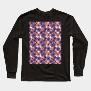 Star Flower Pattern Long Sleeve T-Shirt